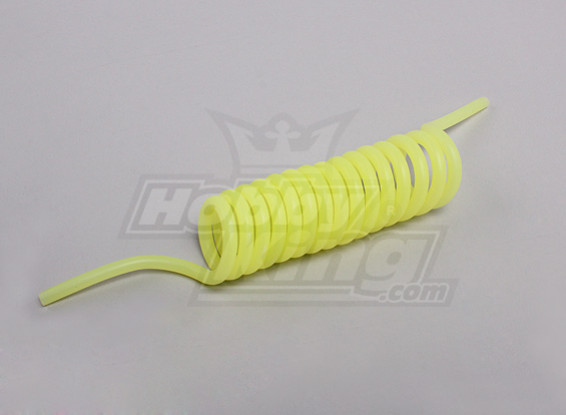 Recoil Silicon fuel pipe yellow 5 x 2.5mm 