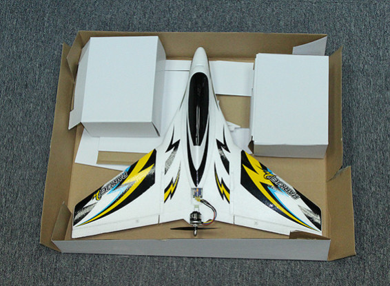 SCRATCH/DENT Parkjet 2 High Speed Wing with 3-axis Flight Stabilizer EPO 550mm (Mode 2) (RTF)
