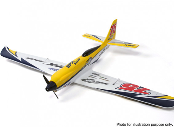 SCRATCH/DENT - Durafly™ EFX Racer High Performance Sports Model (PnF) - Yellow Edition