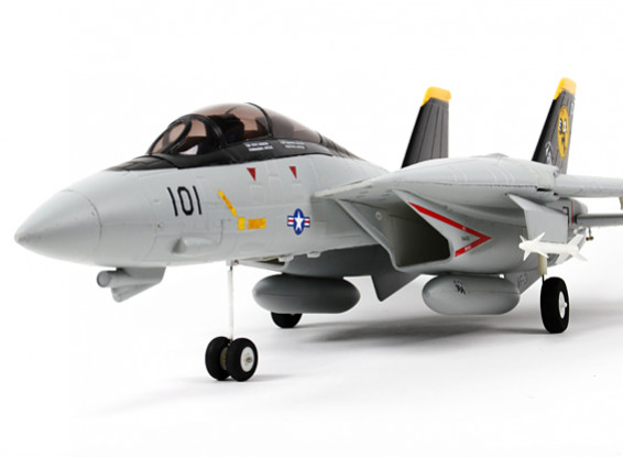 SCRATCH/DENT - F-14 Tomcat Twin Ducted Fan EPO 1000mm (PNF) (AU Warehouse)