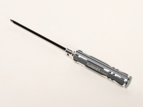 Turnigy 4mm Long Shaft Flat Head Screwdriver