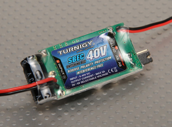 Turnigy 5A (8-40v) SBEC for Lipo