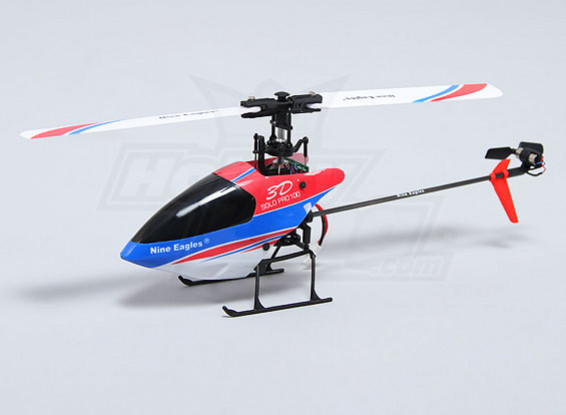 Solo PRO 100 3G Flybarless 3D Mirco Helicopter (US Plug) (Connection Ready)