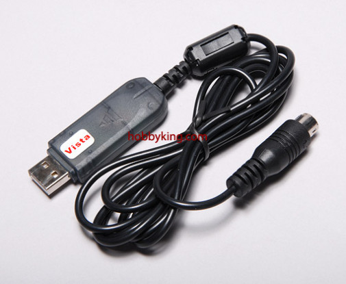 Hobby King 2.4Ghz 6Ch Tx USB Cable for Windows Vista