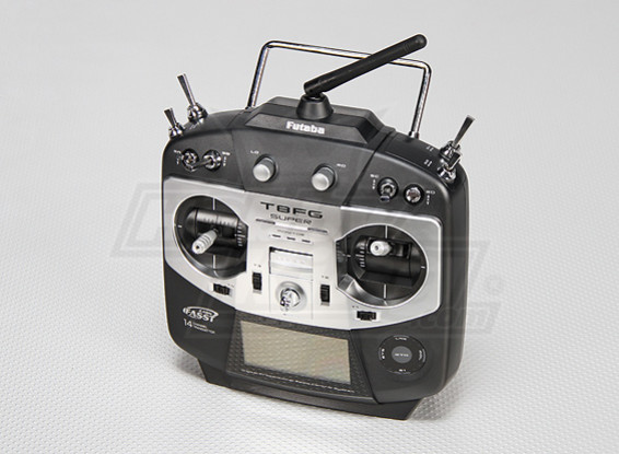 Futaba T8FG Super 14ch Transmitter w/R6208SB 2.4GHz Receiver (Mode 1)