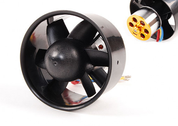 EDF Fan Unit 74mm / 2570kv / 860g thrust w/ Motor