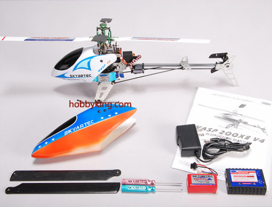 Wasp V4 Belt Driven CP/Brushless R/C helicopter