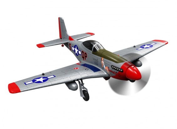 MO-FLY P-51D (RTF) 10CH EPP 685mm Fun Flyer for Beginner (27