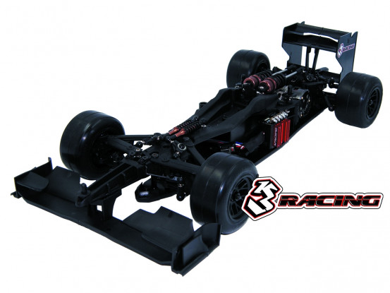 3Racing Sakura FGX2018 Evo 1/10th Formula 1 2WD EP Car Kit w/ Lexan Bodyshell