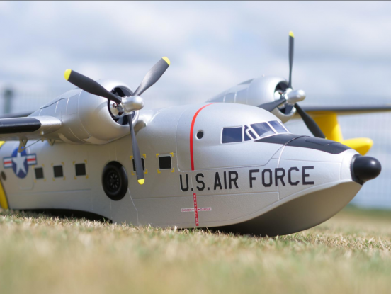 Avios Albatross HU-16 USAF Search and Rescue RC airplane close-up