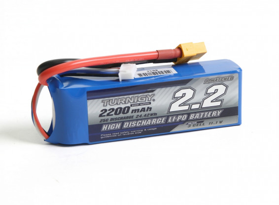 Turnigy-2200mAh-3S-25C-LiPo-Pack-T2200-3S-25