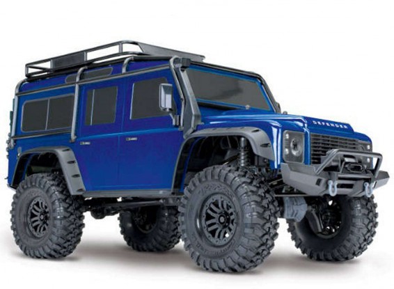 Traxxas-TRX-4-110-4WD-RTR-Land Rover-Defender-D110-Scale-Trail-Crawler-Metallic-Blue- Edition-w-TQi-Traxxas-Link-91012000003-0-1