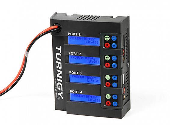 
Turnigy Quad 4x6S Lithium Polymer Charger 400W DC Only