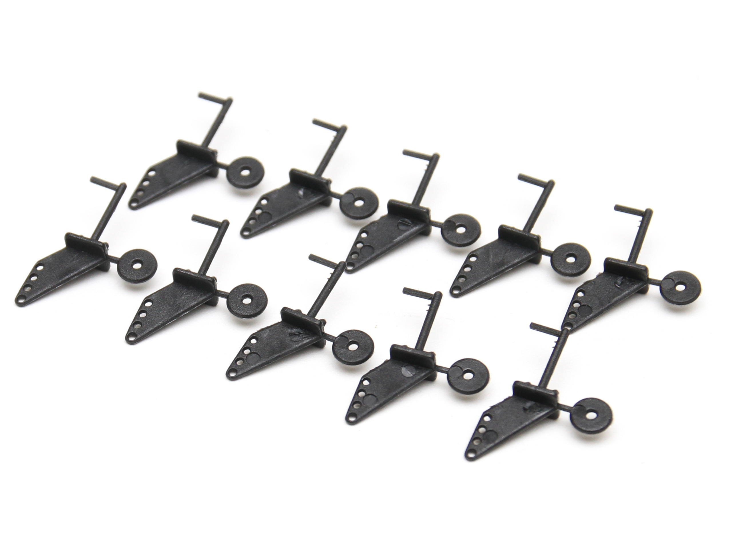 20pc Plastic Pinned Hinges for RC Aircraft Hobby Model Plane Lipo Battery