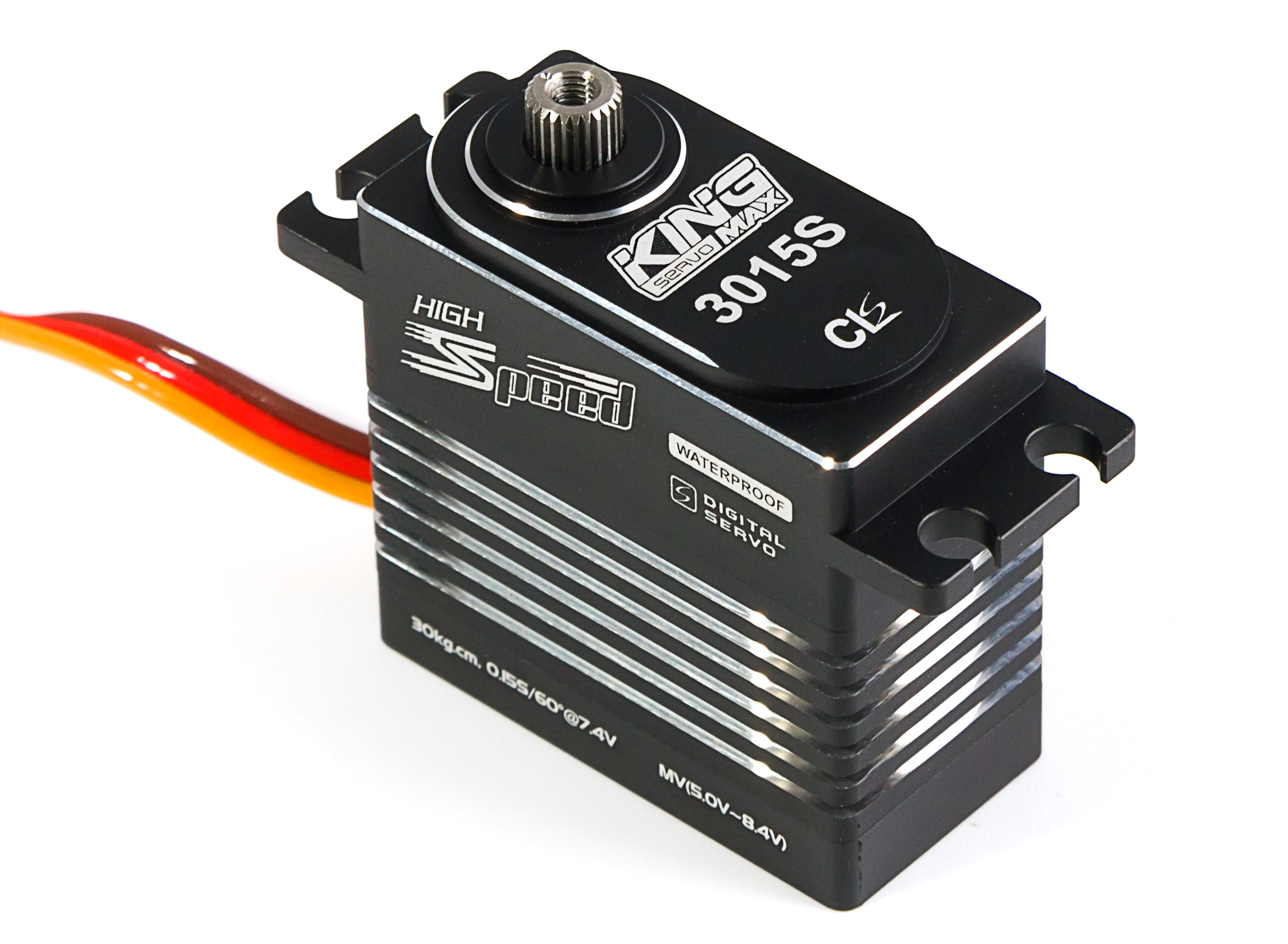 King Max CLS3015S High Torque/BB/DS/MG Servo w/Alloy Case 35kg/0.13sec/80g  (AR Warehouse)