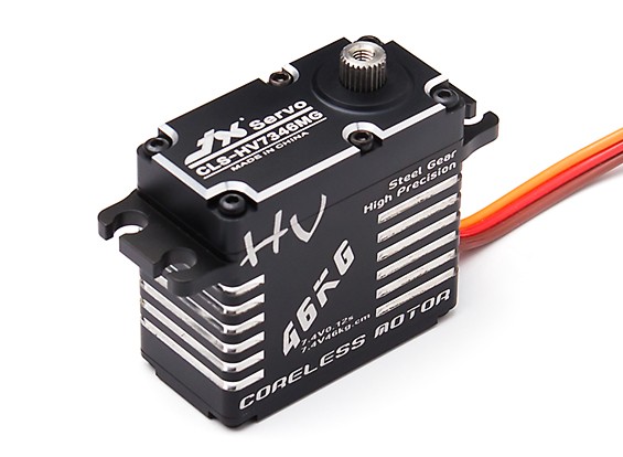 JX CLS-HV7346MG High Voltage Coreless Metal Gear Servo 46.9kg/0.12