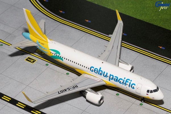 航空機・ヘリコプター GeminiJets/ Cebu Pacific  A320-200s Gemini 200 Cebu Pacific Airbus A320(With the Sharklets