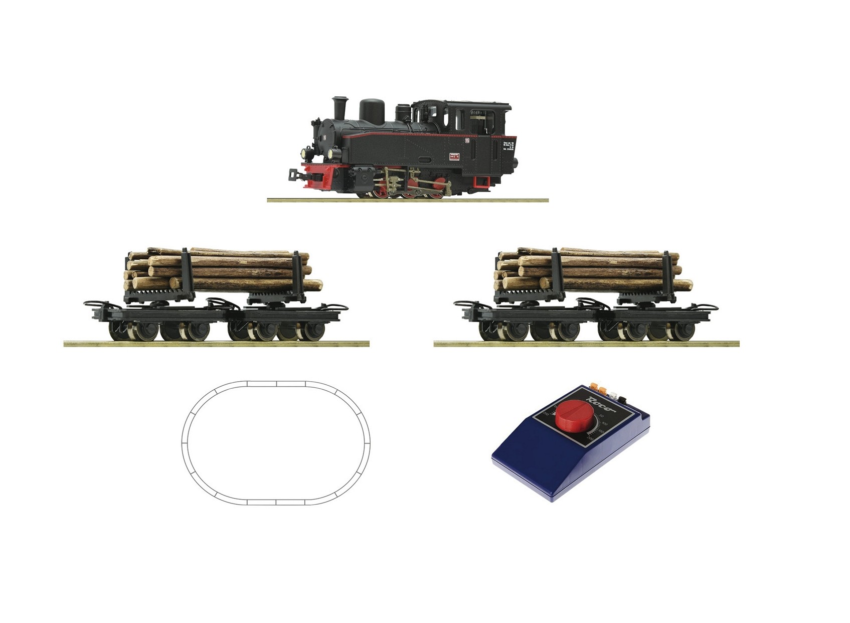 Roco shop train set