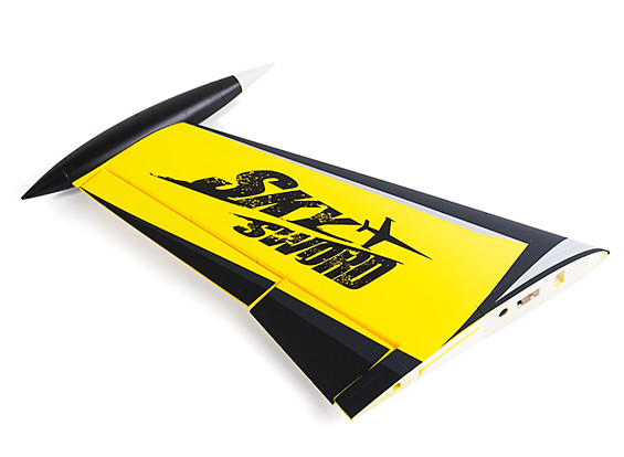 E D F賞　あか H-King SkySword 70mm EDF - Replacement Left Wing (Yellow) | HobbyKing
