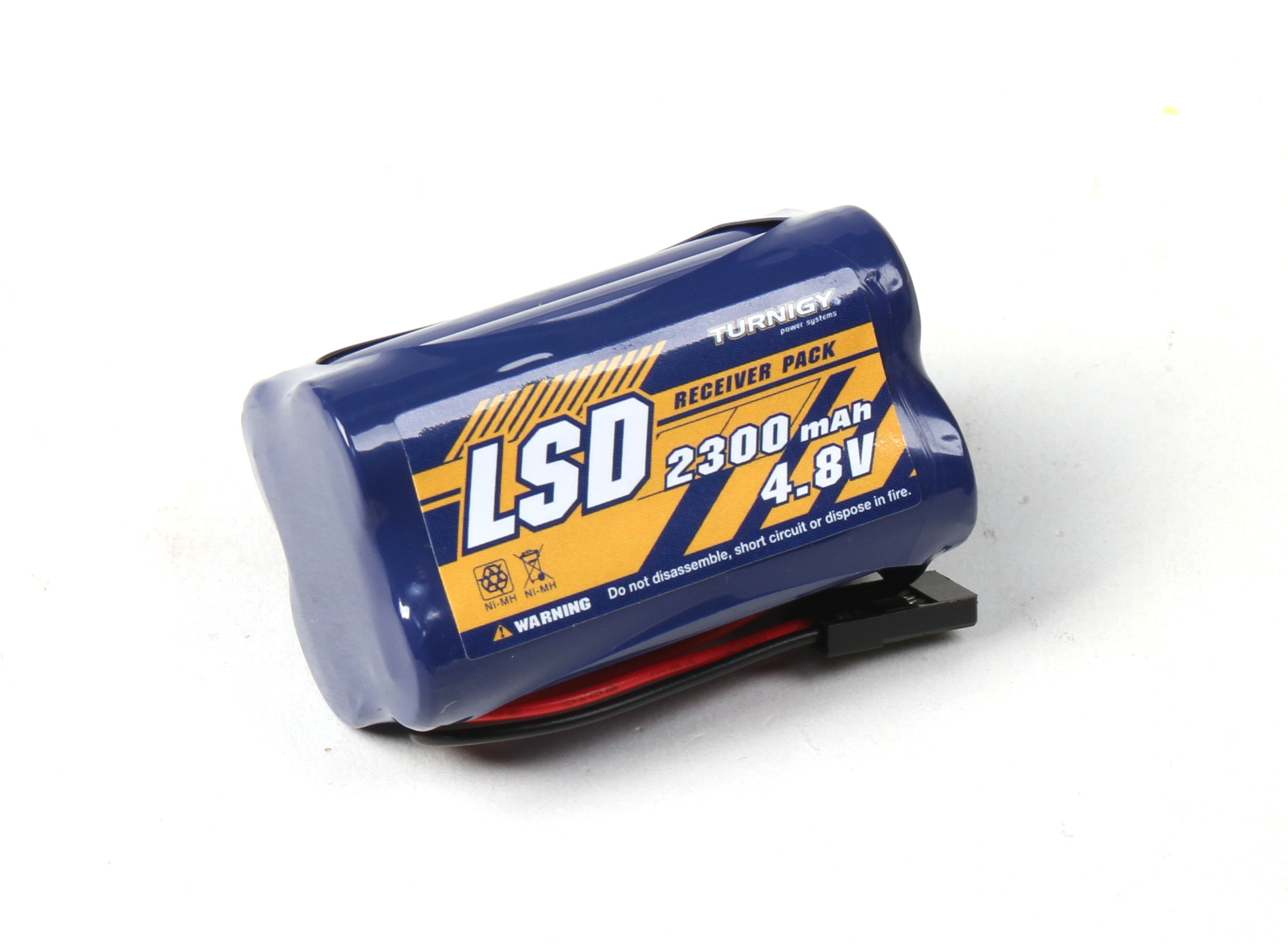 RC 4.8V 2300mAh RECHARGEABLE Ni-MH FLAT RECEIVER AA BATTERY PACK