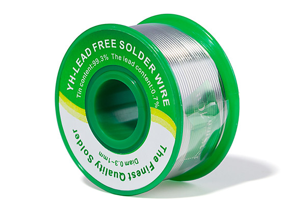 Premium audio grade silver soldering wire from Japan (roll of 100g)