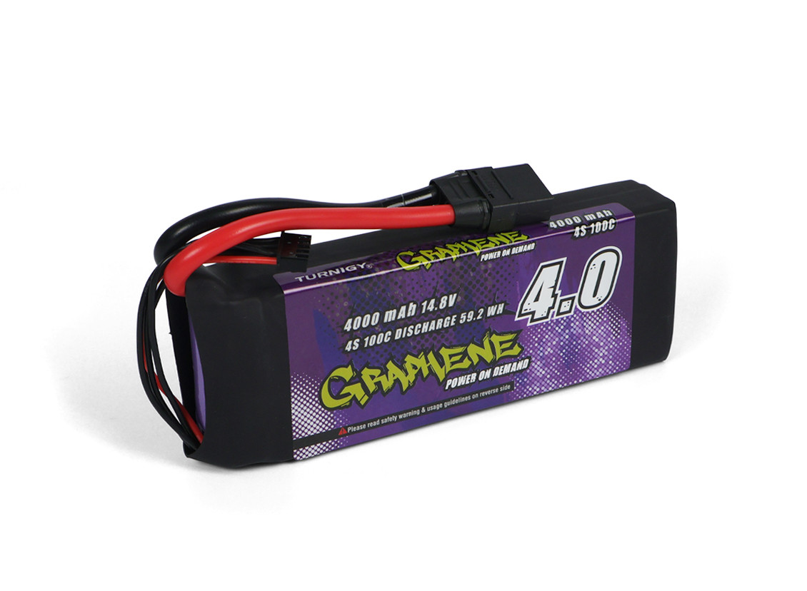 Batteria LiPo Turnigy Graphene Panther 1000mAh 2S 7.4V 75C-150C Con XT60 Per RC
