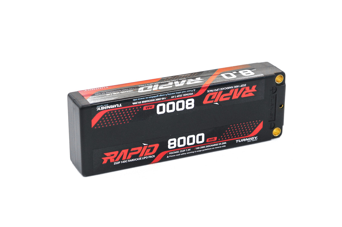 Turnigy Rapid 2S2P 8000mAh 7.4V 140C Lipo Battery