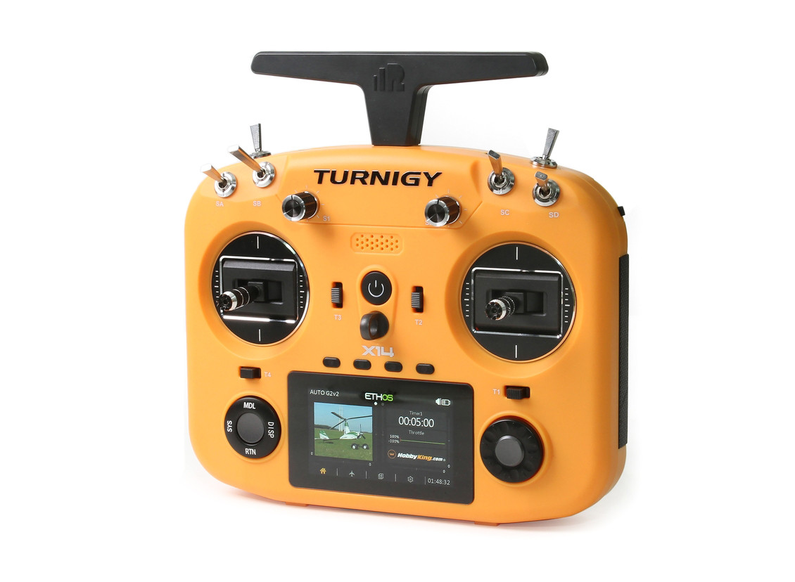 Turnigy/FrSky TWIN X14 ACCESS 2.4GHz Transmitter (Orange
