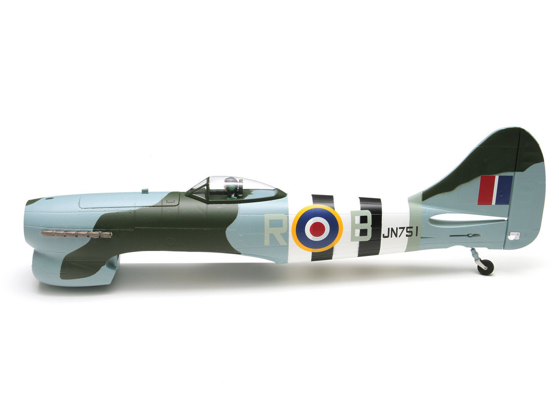 HKing Hawker Tempest 800mm Replacement Fuselage w/Tailwheel Assembly hobbyking