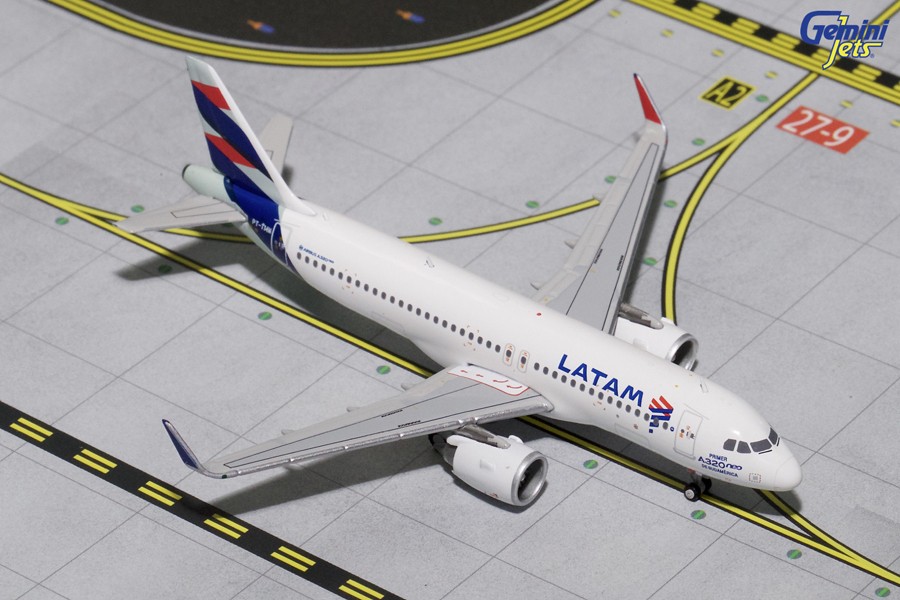 Latam Airlines A320-200 NEO (New Livery) PT-TMN 1:400 Diecast