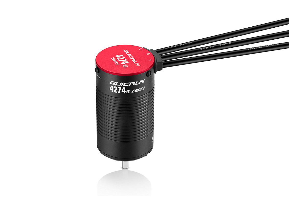 Hobbywing QUICRUN 4274SL 2000KV BLACK G2 Brushless motor FOR 3-6S
