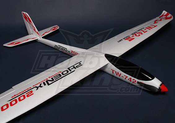 phoenix v2 epo composite rc glider