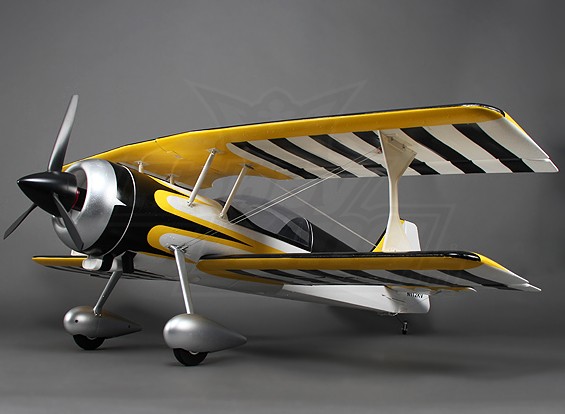 ホビーラジコン Pitts Specialized ARF 1284 Pitts 12 EPO 1600mm w/Brushless Motor & Servos (ARF) (Yellow/Black)