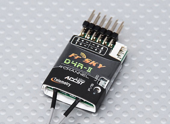 Frsky D4r Ii 4ch 2 4ghz Accst Receiver W Telemetry