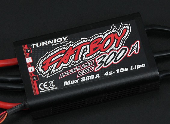 Turnigy Fatboy V2 300A ESC 4~15S - (OPTO) Turnigy Fatboy V2 300A ESC 4~15S - (OPTO)