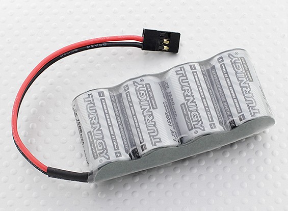 RC 4.8V 2300mAh RECHARGEABLE Ni-MH FLAT RECEIVER AA BATTERY PACK