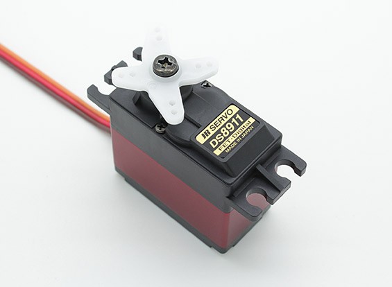 JR DS8911 High Torque Digital Servo with Metal Gears and Heatsink