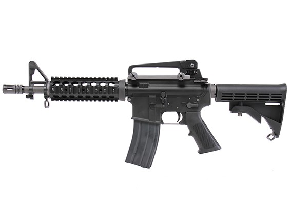 WE M4 CQB/R GBB rifle (Black)