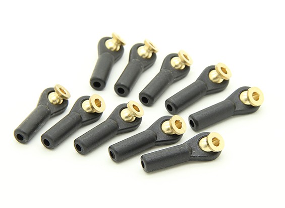 Heavy Duty Ball Link 27mm M3 Black 10pcs