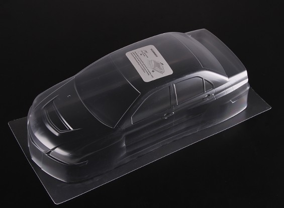 1:10 Mitsubishi Lancer EVO9 Clear Bodyshell 190mm For Radio Controlled Car