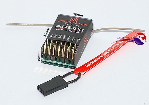SPEKTRUM AR610 6K DSM-X SPORT EMPFÄNGER LOSE BULK