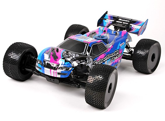 Basher SaberTooth 1 8 Scale Nitro Truggy RTR