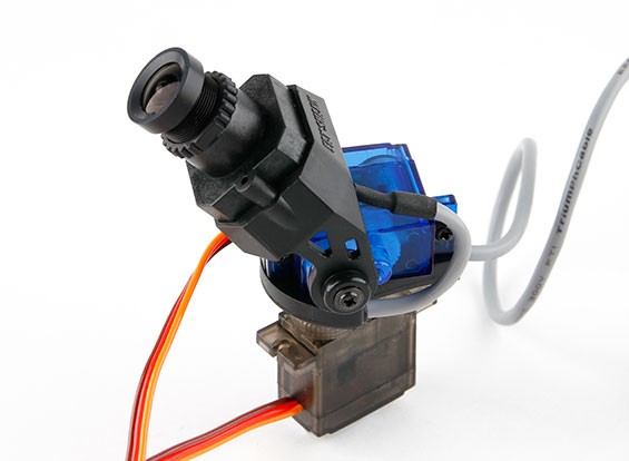 Fatshark 600TVL High Resolution FPV Tuned Pan Tilt CMOS Camera Upgrade version