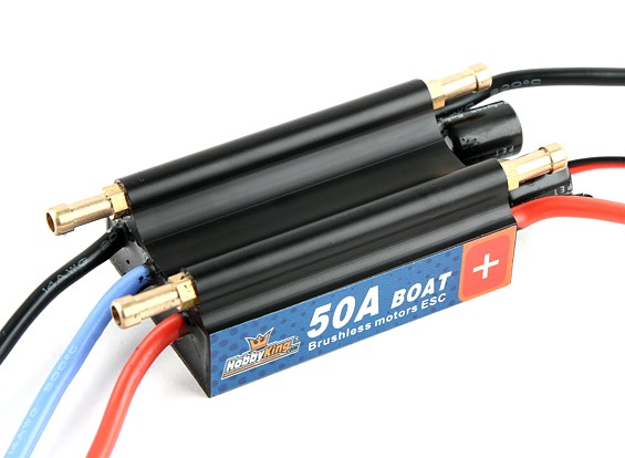 30A 50A 70A 120A Brushless ESC Alloy Water Cooling Speed Control RC Boat #1666 