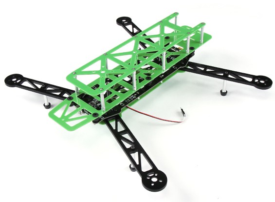 Dart 450 FPV Quad-Copter With Power Distribution, Clean and