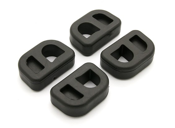 Extended Rubber Feet For Quanum Nova Landing Skids