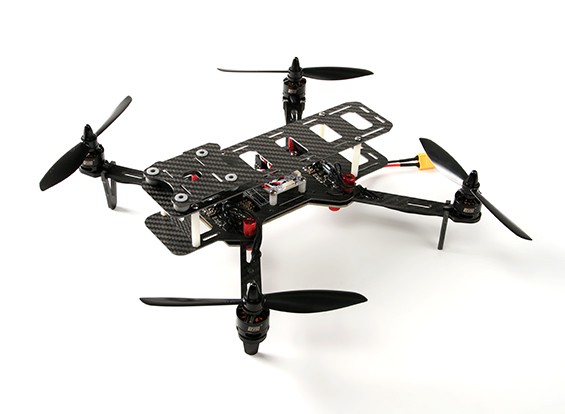 DYS 320 Glass Fiber Folding Quadcopter With Storage Case (PNF)
