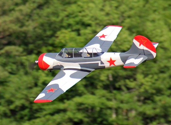 Avios Yak 52 Military Scheme Plug And Fly