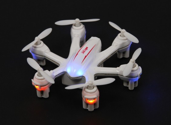 MJX X900 Nano Hexcopter With 6 Axis Gyro Mode 2 Ready To Fly White