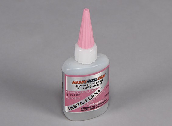 完璧すぎて可愛げがない Insta-Flex Plus Clear Rubber CA Glue 1. oz のり・接着剤
